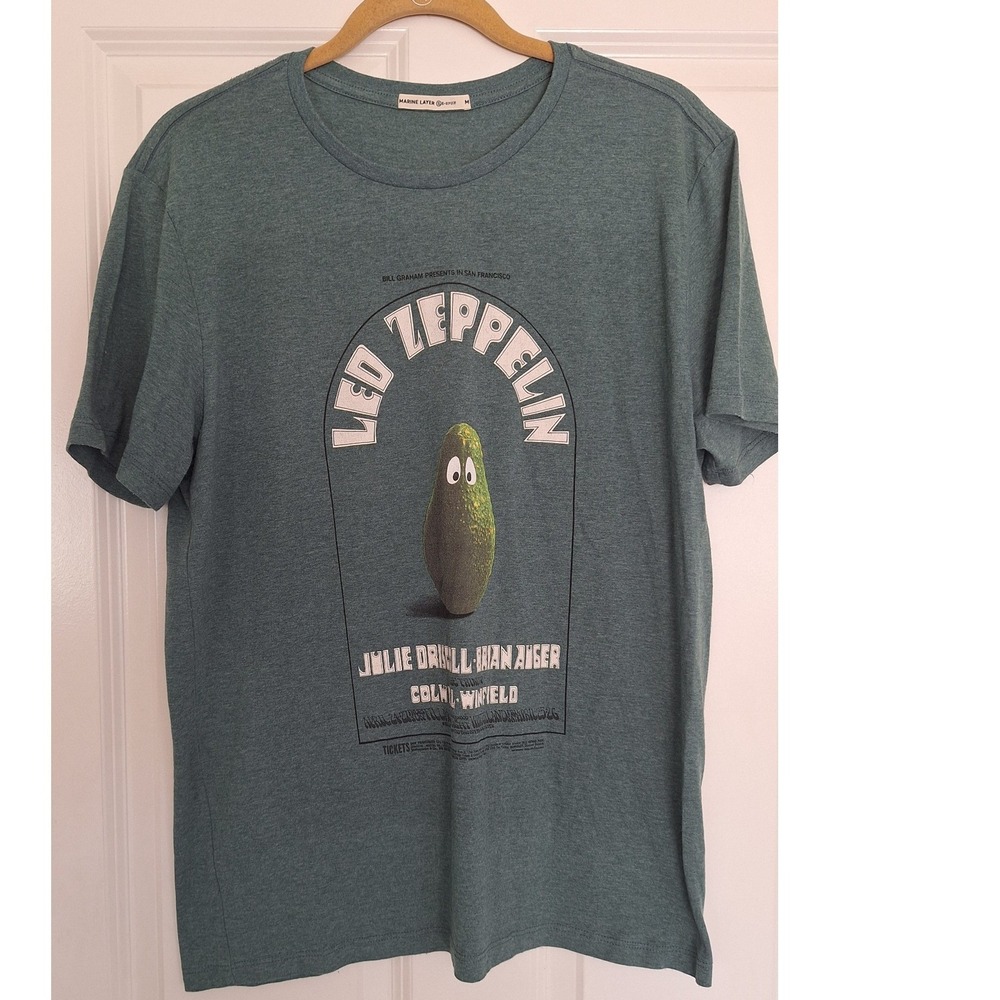 Marine Layer Led zeppelin t shirts mens size M